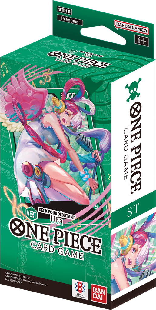 One Piece : OP09 - Les nouveaux empereurs - Deck débutant FR : Uta