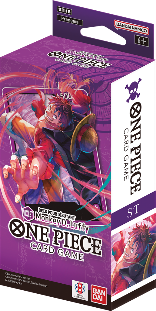 One Piece : OP09 - Les nouveaux empereurs - Deck débutant FR : Monkey D. Luffy