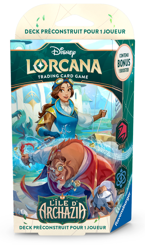 Disney Lorcana set 7: Starters Belle & Bête