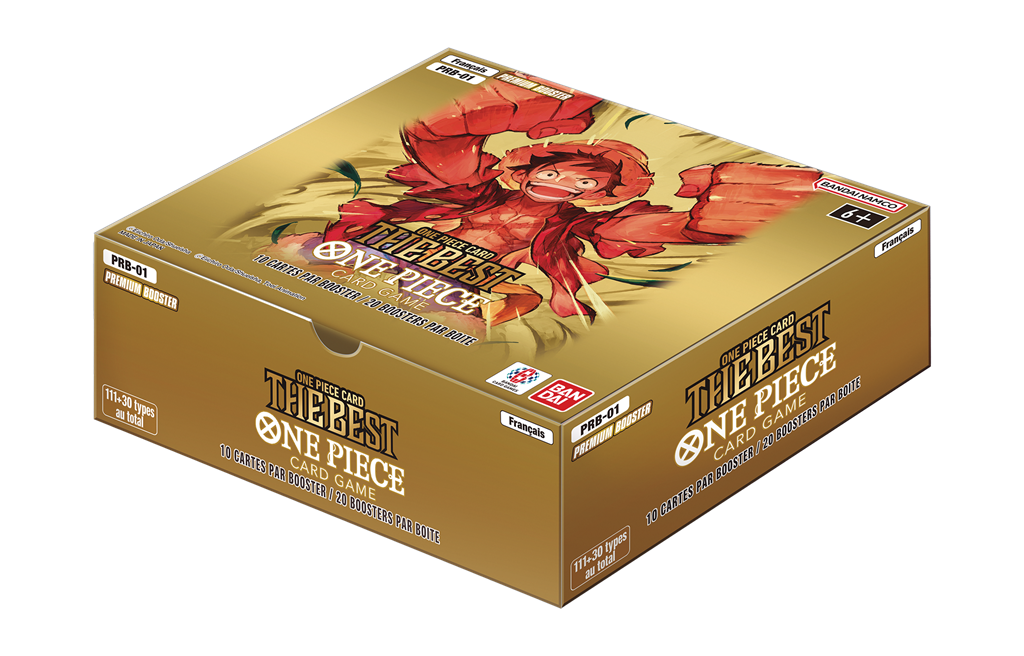 One Piece : PRB01 The Best - Booster Premium - Display FR (20 Boosters)