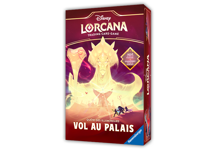 Disney Lorcana set 8 - Le Règne de Jafar - Coffret Quête des Illumineurs - Vol au Palais