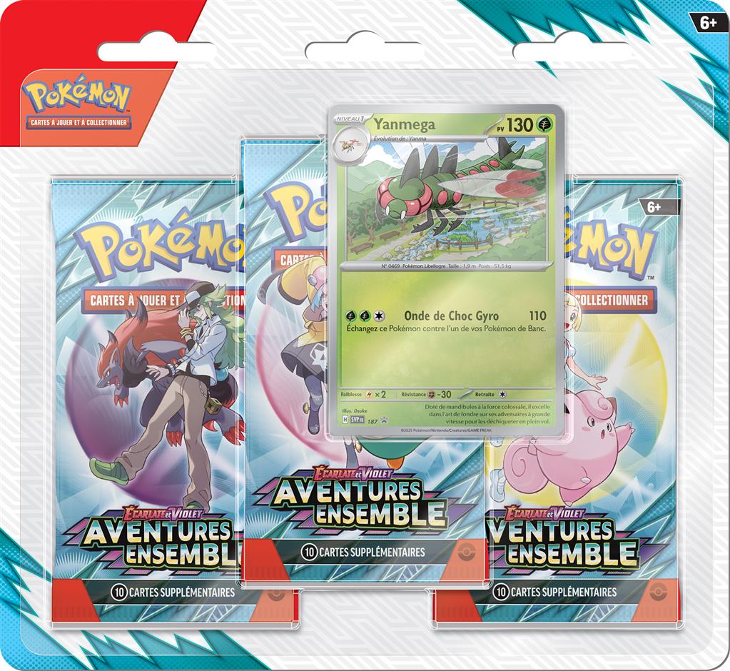 Pokémon EV09 : pack 3 boosters