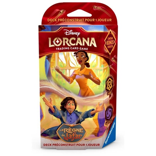 Disney Lorcana set 8 - Le règne de Jafar  -  Starters Tiana & Bruno