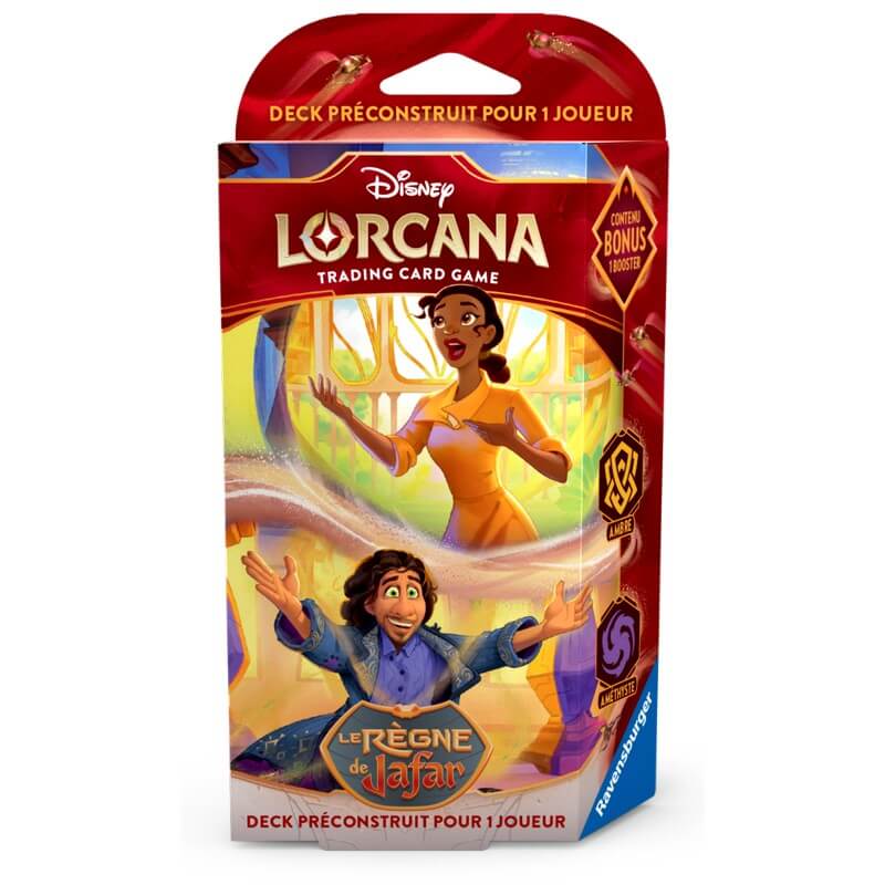 Disney Lorcana set 8 - Le règne de Jafar  -  Starters Tiana & Bruno