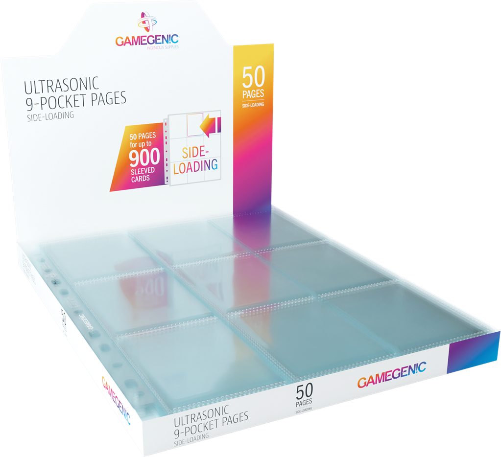GG : 50 Pages 9 Pocket Ultrasonic Sideload