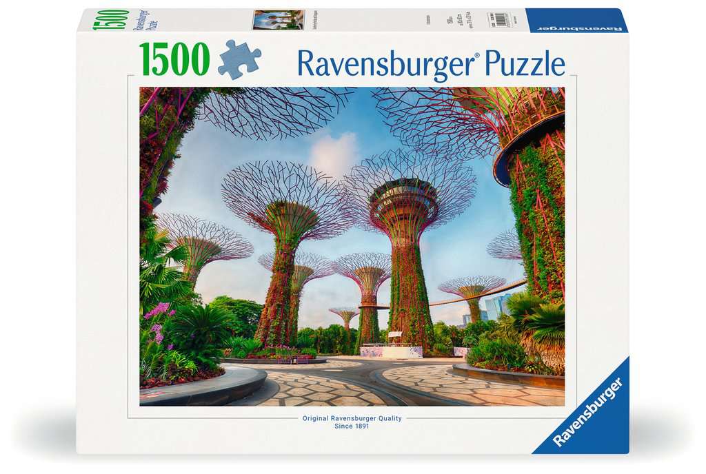 Jardin de la baie de Singapour