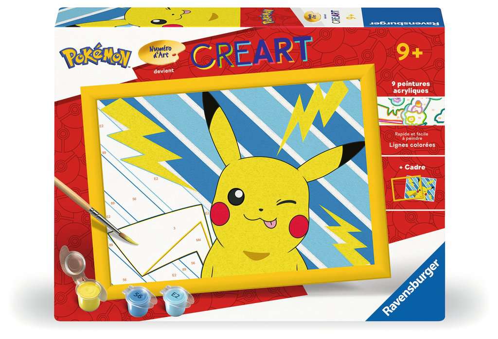 CreArt Kids - 18x24cm - Pikachu Eclair
