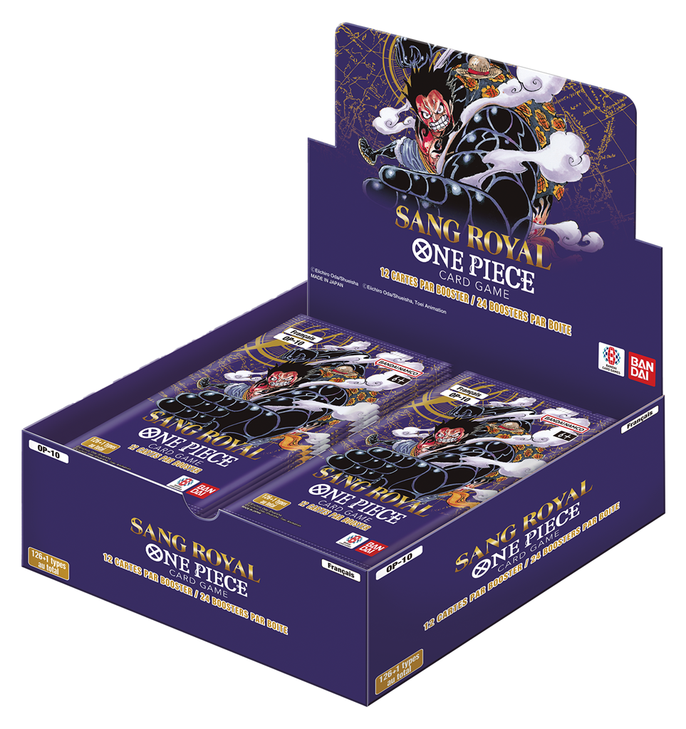 One Piece : OP10 - Sang Royal - Display (24 Boosters) FR