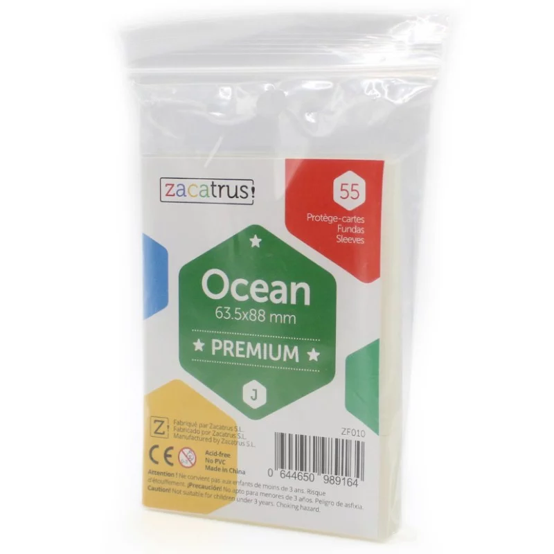 [ZF010] Protège-cartes Zacatrus Ocean premium 63.5x88 mm