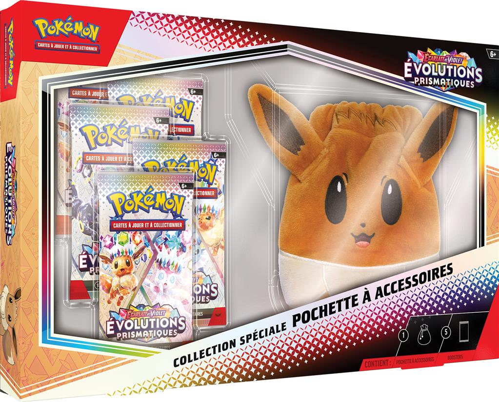Pokémon EV8.5 : Coffret Accessoires (5 boosters)
