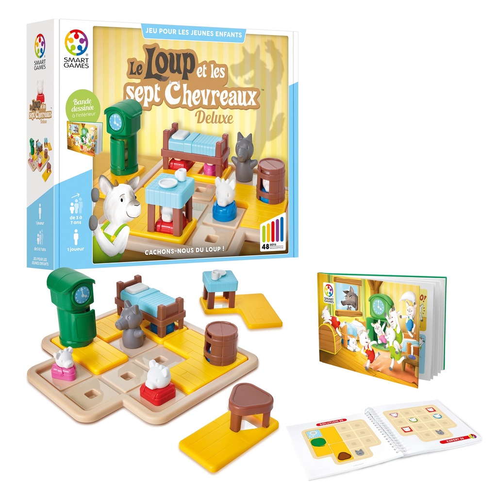 [SG 027 FR] SmartGames : Le loup et les sept chevreaux 