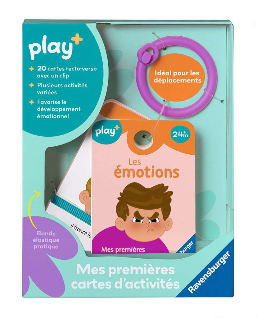 Mes premières cartes d'activités: Les émotions
