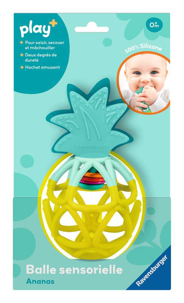 Balle sensorielle ananas
