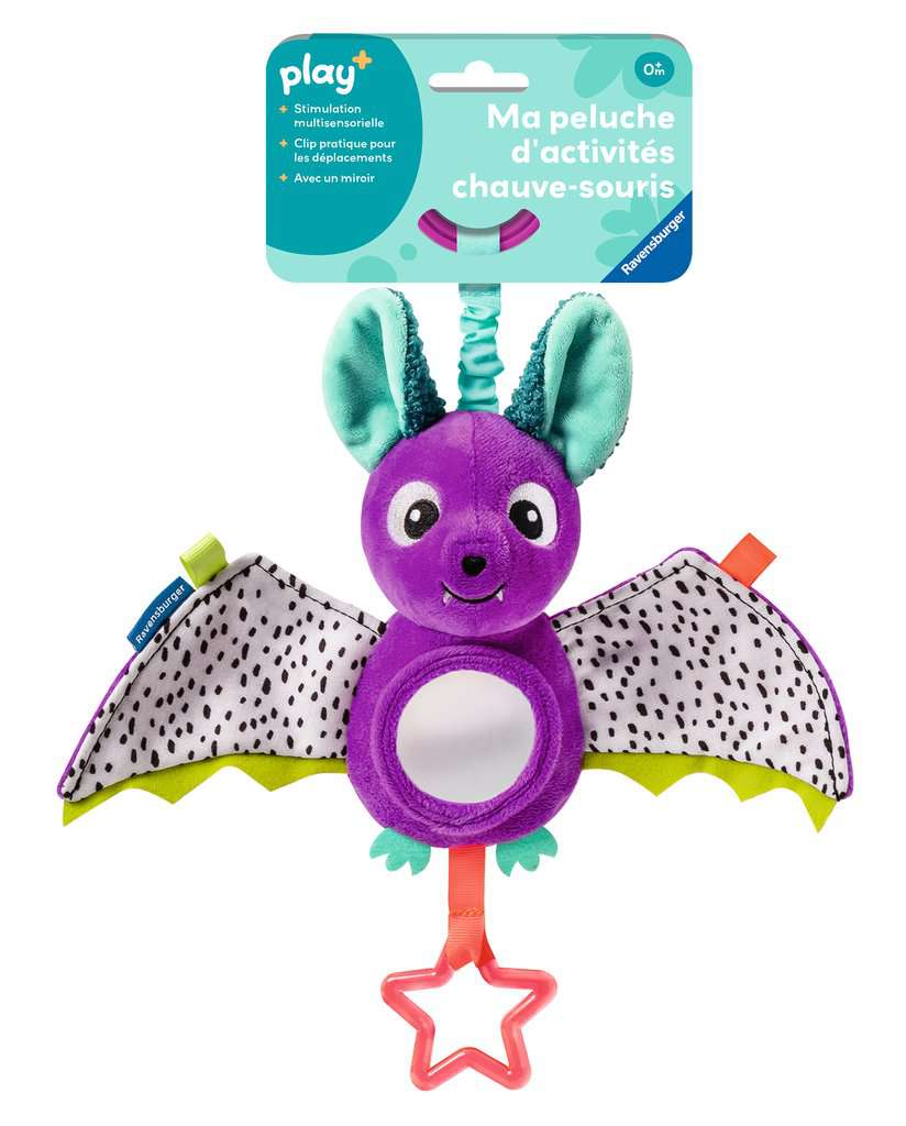 Ma peluche d'activités: Chauve-souris