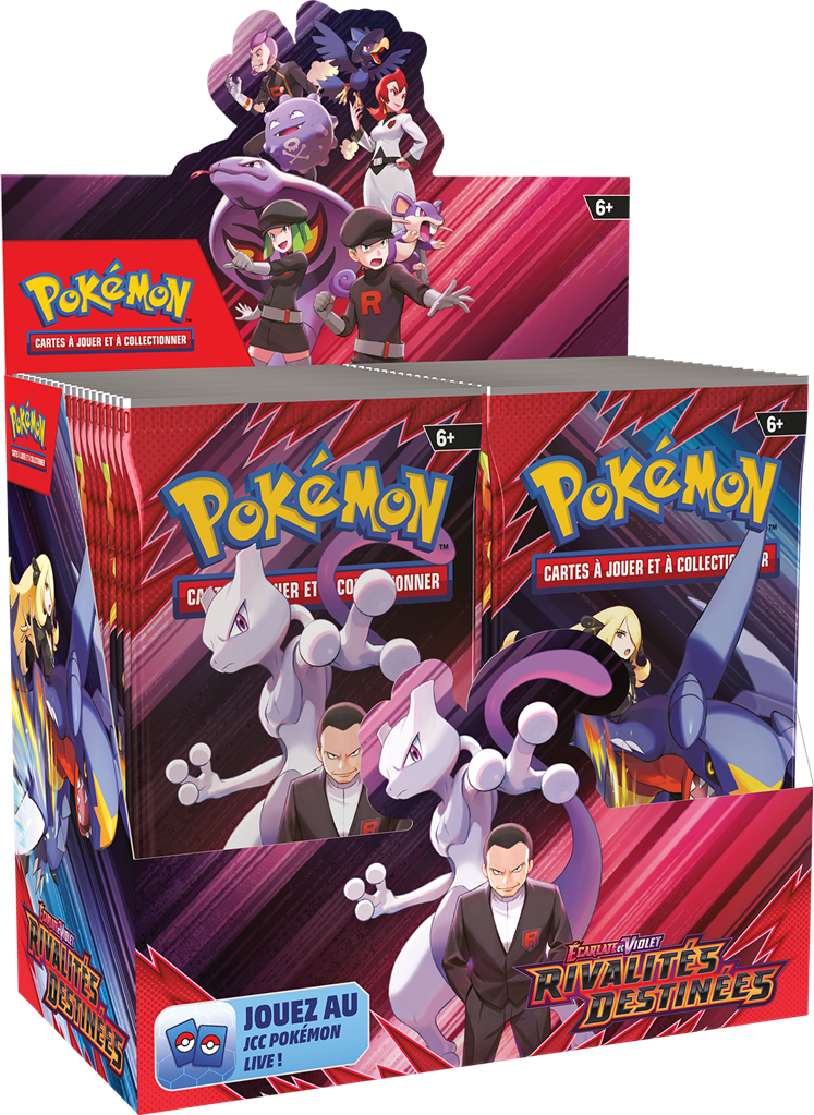[POEV1002] Pokémon EV10 - Rivalités Destinées: Display (36 Boosters)