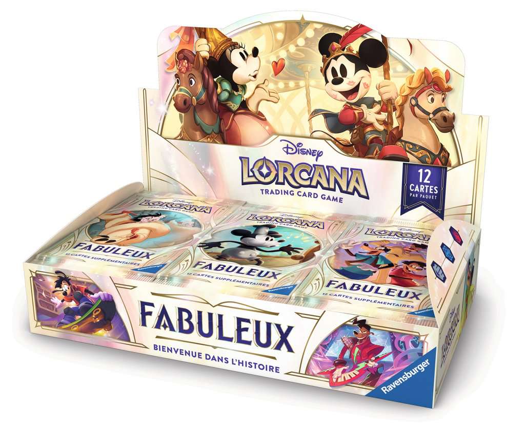  Disney Lorcana set 9 - Fabuleux - Display (24 Boosters)