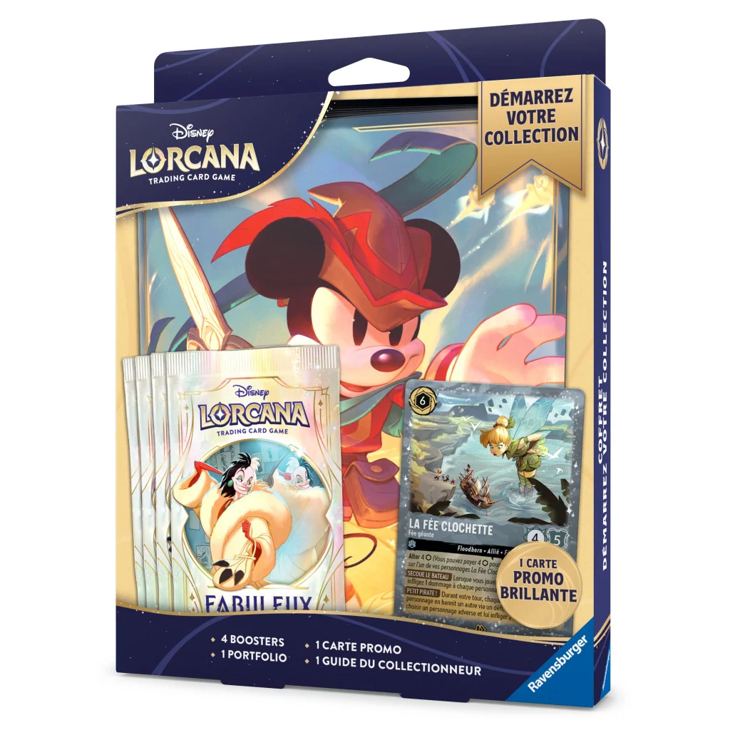 [11.098.824] Disney Lorcana - Coffret "Démarrez votre collection" - Mickey