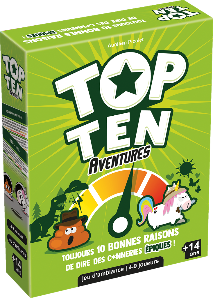 [CGTOPAV01] Top Ten Aventures
