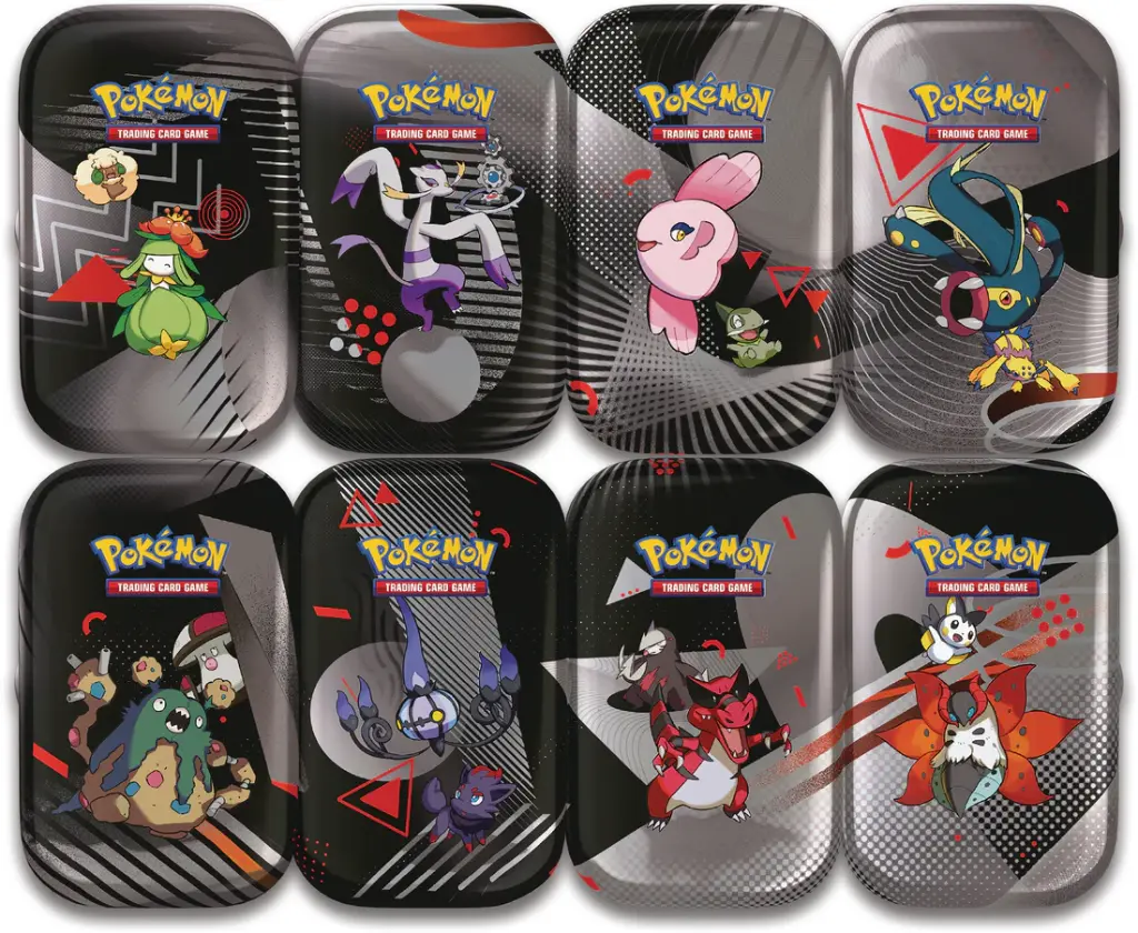 Pokémon EV10.5 : Mini tin Foudre Noire & Flamme Blanche