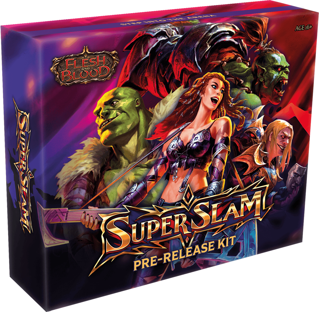 Flesh and Blood : Pre release Super Slam + 1 carte promo foil