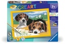 CreArt Kids - 18x24cm - Chiots