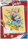 CreArt - 24x30cm - Pikachu & Evoli