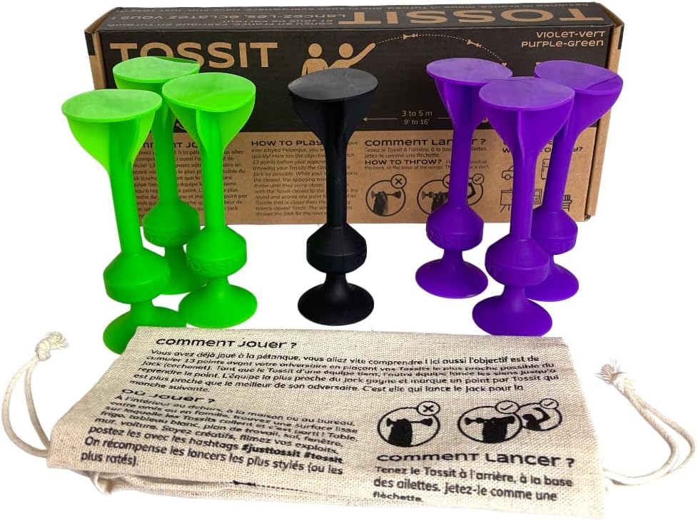 Tossit Violet-Vert