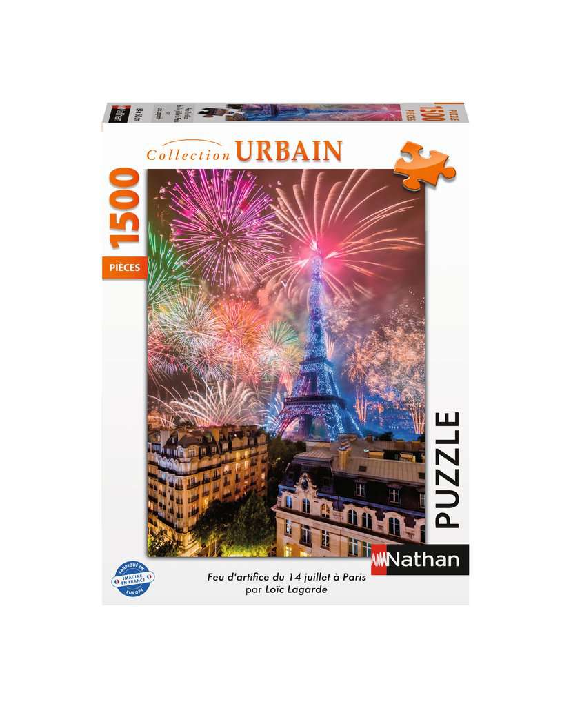 Feu d'artifice du 14 juillet à Paris