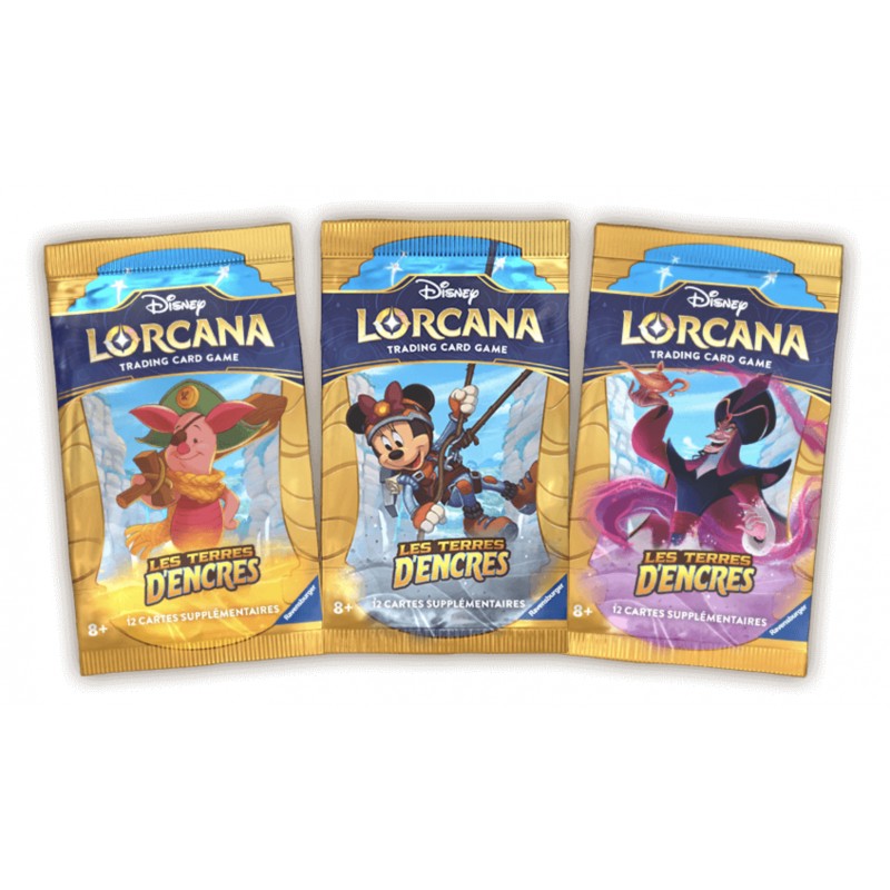  Disney Lorcana set 3 - Les Terres d'Encres - Boosters