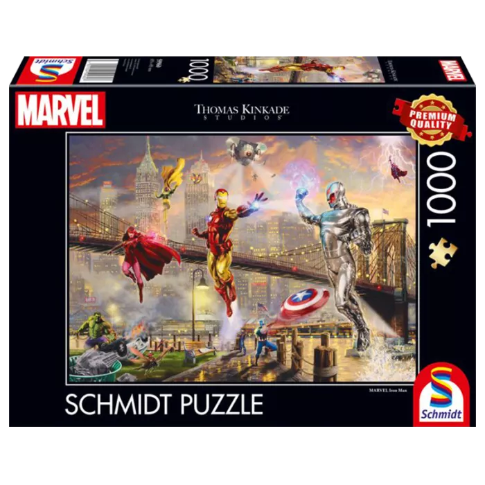  Puzzle Marvel 1000 Pcs - Iron Man 