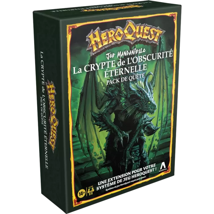 [PIX1925]  Heroquest - Ext. La Crypte De L'obscurité Éternelle 