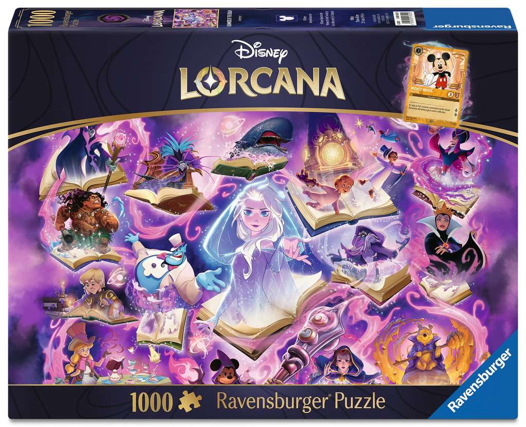[12.001.622] Puzzle 1000 Pièces Disney Lorcana - Améthyste