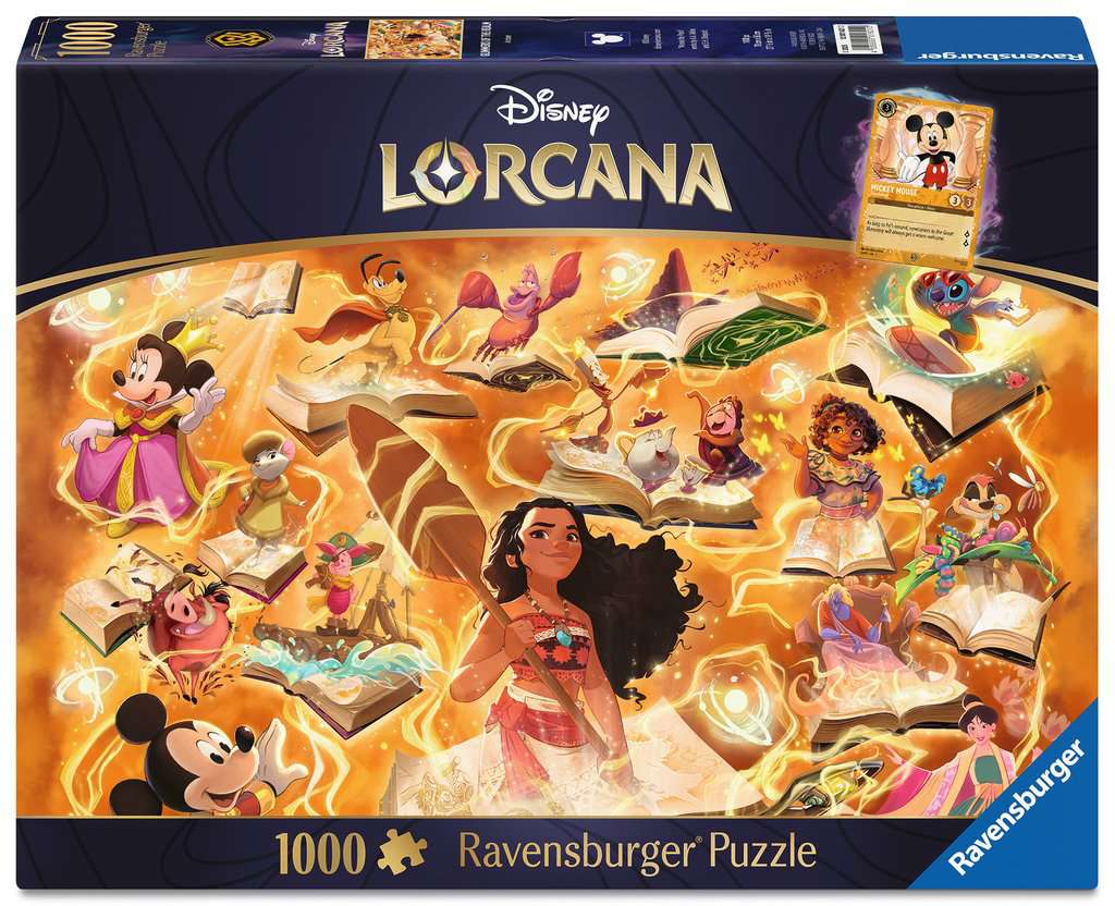 [12.001.621] Puzzle 1000 Pièces Disney Lorcana - Ambre