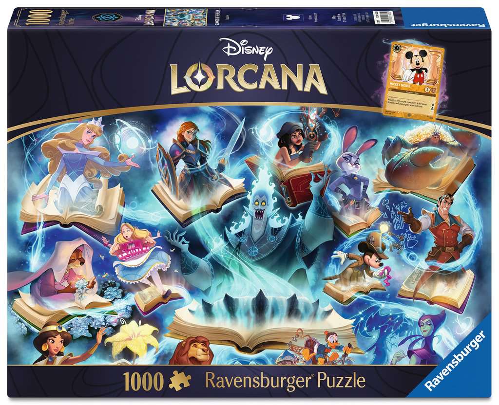Puzzle 1000 Pièces Disney Lorcana - Saphir