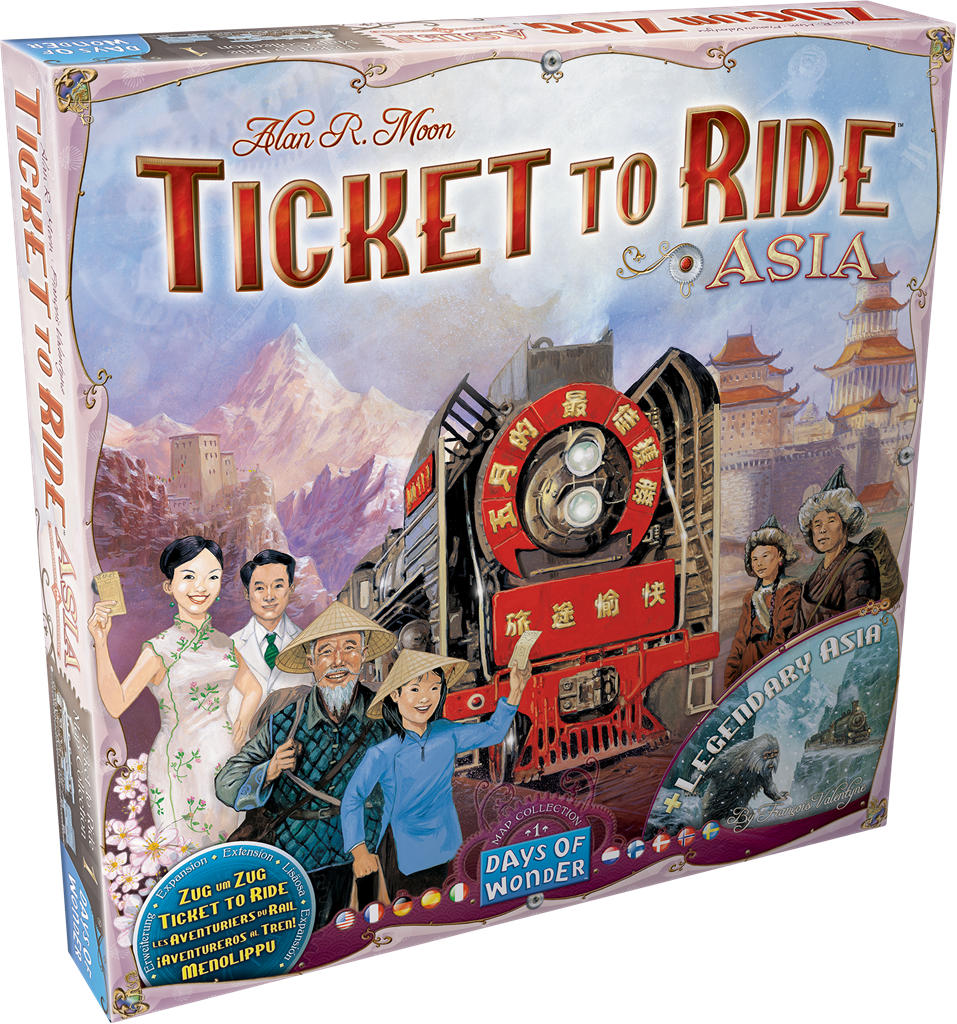 [AVE09] Aventuriers du Rail (Les) : Asie (Ext)