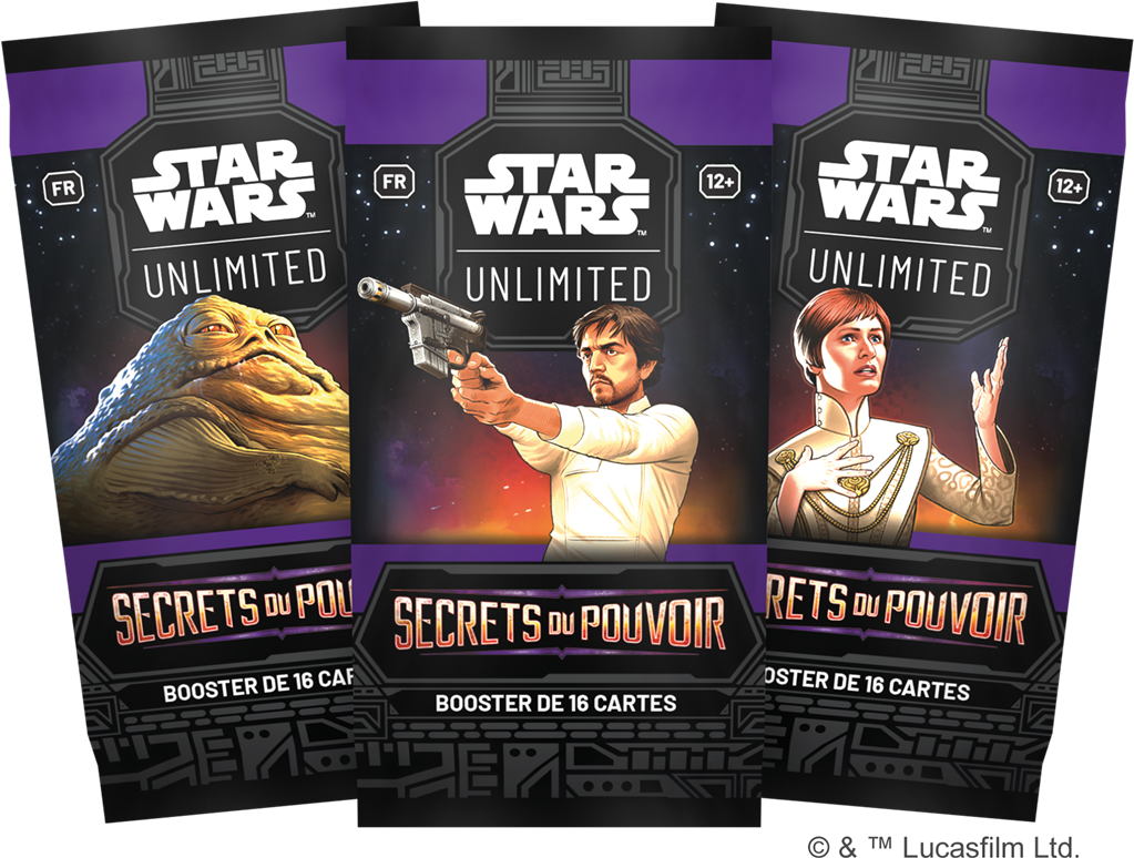 [FFGSWH0601FR-booster] Star Wars Unlimited : Secrets du Pouvoir - Booster (FR)