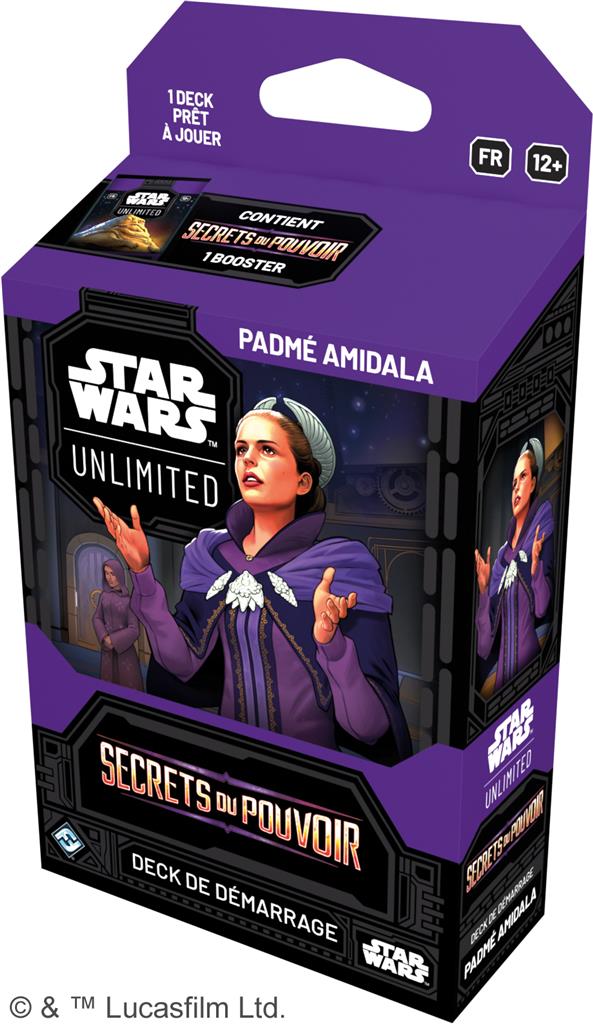 Star Wars Unlimited : Secrets du Pouvoir Deck 1J - Padmé Amidala (FR) 