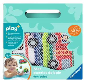 Mes puzzles de bain: véhicules