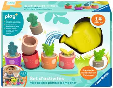 Set d'activités : Mes petites plantes à emballer