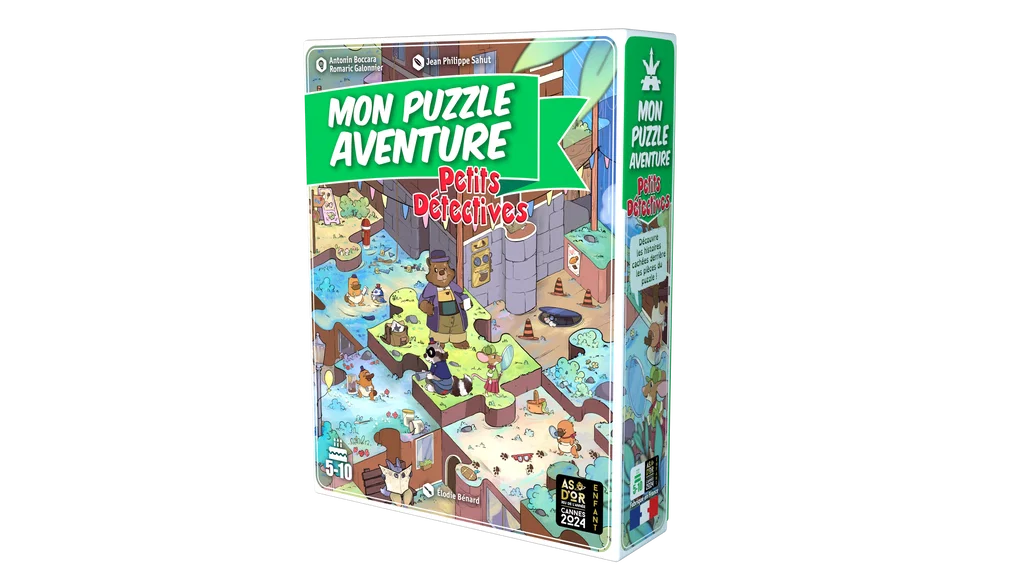 [GAM063VO] Mon puzzle aventure : Petits Détectives