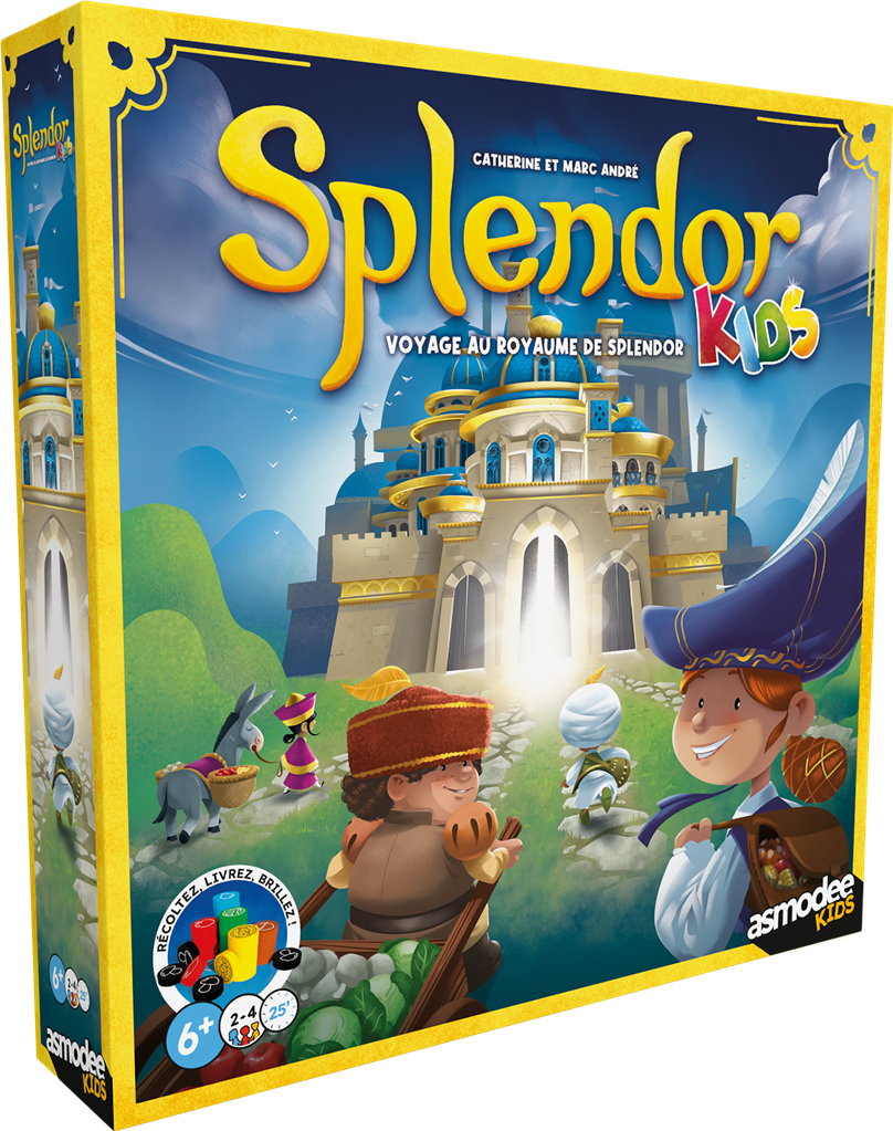 Splendor Kids + collier avec pendentif « diamant » offert