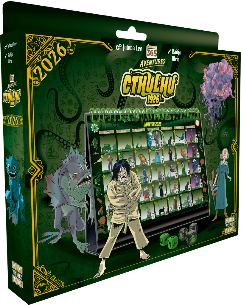 365 Aventures - Cthulhu 1926 (calendrier 2026)