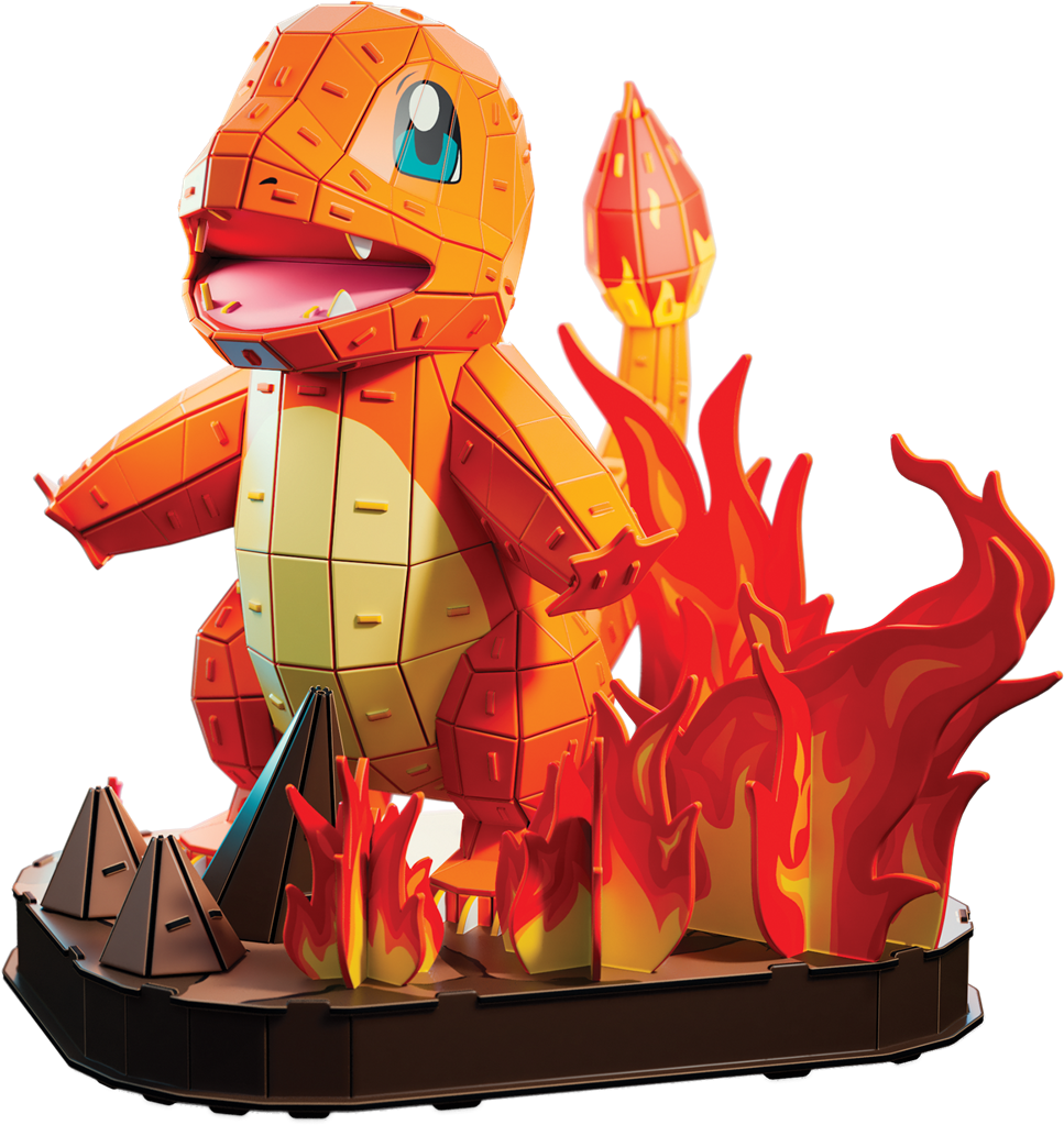 4D Build Pokémon - Salamèche