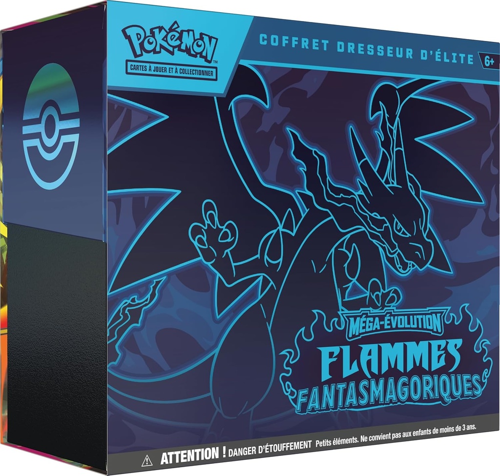 Pokémon ME02 - Flammes Fantasmagoriques : coffret Dresseur d'Elite (ETB)
