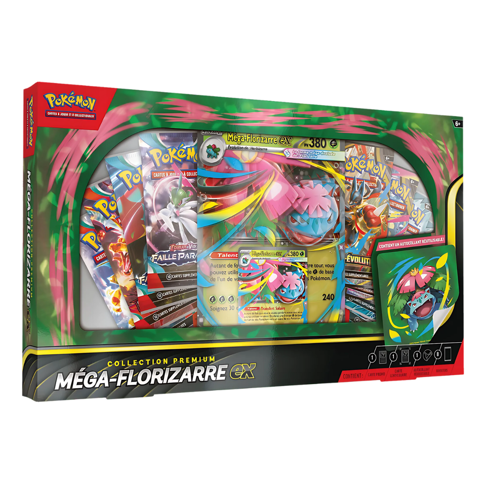 Pokémon: Coffret novembre premium Méga Florizarre-ex