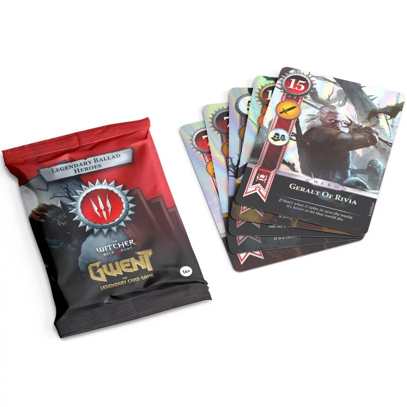 [JZGWYBMO] Gwent - 10 cartes ballades Monstres