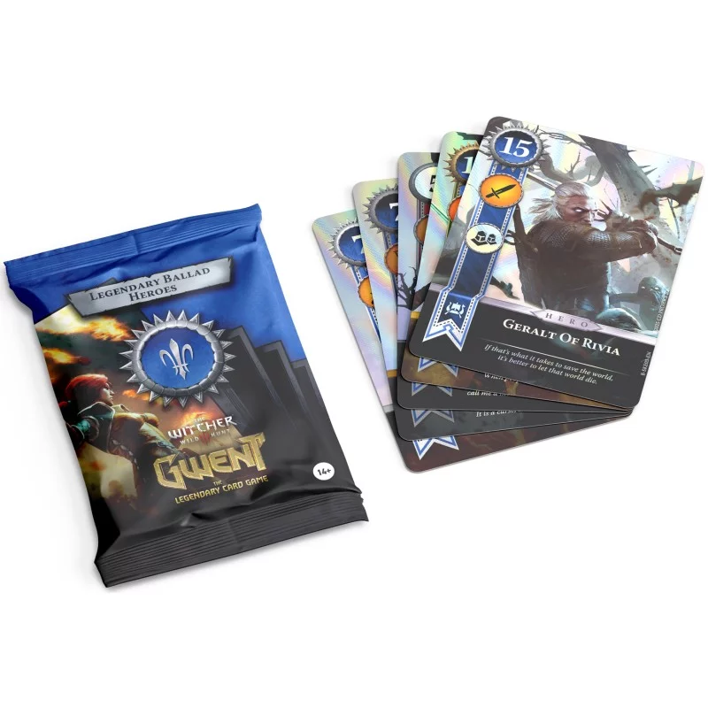 [JZGWYBNO] Gwent - 10 cartes ballades Northern Realms