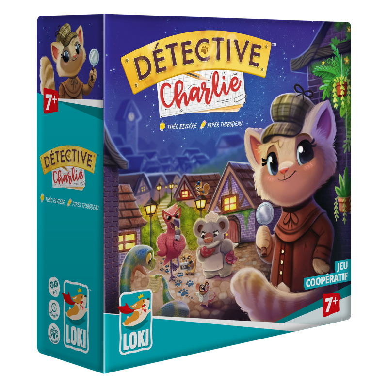 Détective Charlie + Kit offert pour inventer tes propres histoires