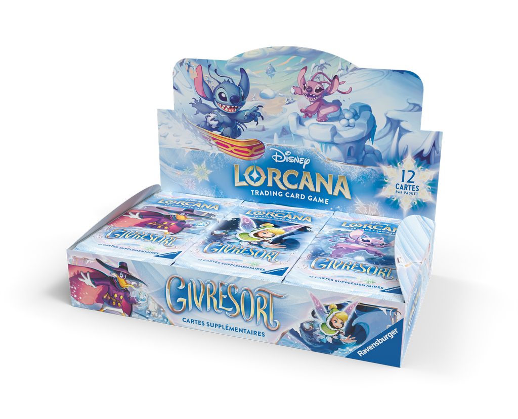 [11098883] Disney Lorcana set 11 - Givresort - Display (24 Boosters) + 1 carte "La Bête"