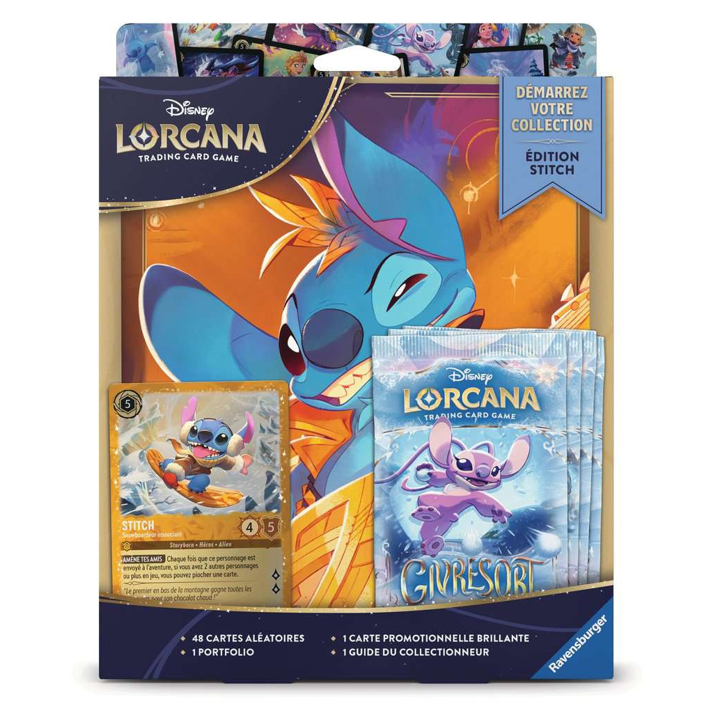 [11090029] Disney Lorcana - Coffret "Démarrez votre collection" - Stitch